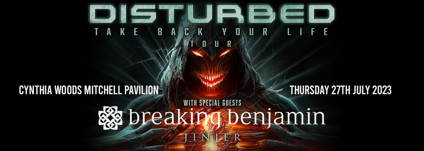 Disturbed, Breaking Benjamin & Jinjer Tickets 27th July Cynthia