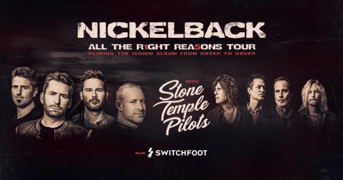 Nickelback, Stone Temple Pilots & Switchfoot